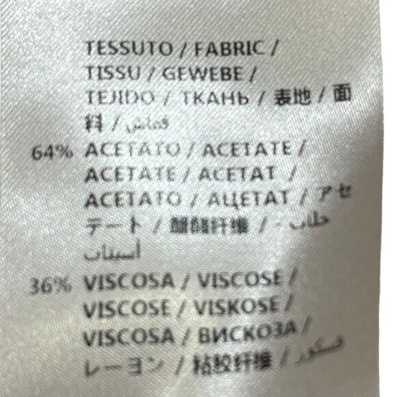 Stella McCartney Black One Shoulder Sleeveless Satin top Bow accent Size US 6 - Picture 14 of 16